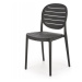 Stohovateľná stolička K529 Čierna / prírodná,Stohovateľná stolička K529 Čierna / prírodná