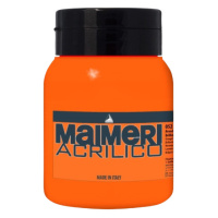 MAIMERI ACRILICO - Akrylové farby (052 - brilliant orange, 0,5 L)