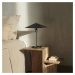 Ferm LIVING Stolná lampa Filo, čierna, hranatá, železo, 43 cm