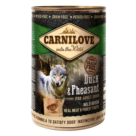 Konzerva Carnilove Wild Meat Duck&Pheasant 400g