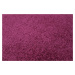 Kusový koberec Eton fialový ovál - 200x300 cm Vopi koberce