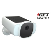 iGET SECURITY EP29 White - Batériová solárna Wi-Fi IP kamera fungujúca samostatne a tiež pre ala