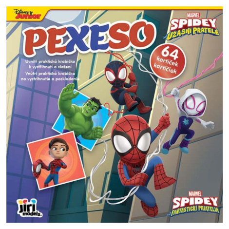 Jiri Models Pexeso v zošite Spidey