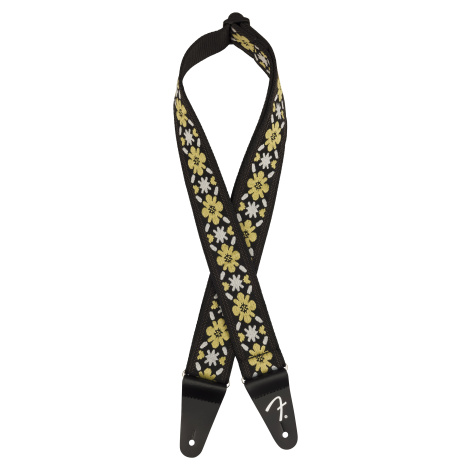 Fender Pasadena Woven Strap, Yellow Clover, 2