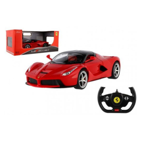 Auto RC Ferrari RASTAR červené plast 32cm 2,4 GHz na diaľk. ovládanie na batérie v krabici Teddies