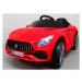 mamido  Elektrické autíčko Cabrio B3 v červenej farbe pre deti