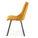 Designová židle K450 hořčicová