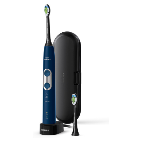 Sonická zubná kefka Philips Sonicare ProtectiveClean 6100 NavyBlue HX6871/47 s 3 režimami a cest