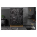 LuxD Dizajnová barová skrinka Shayla 141cm čierne mango