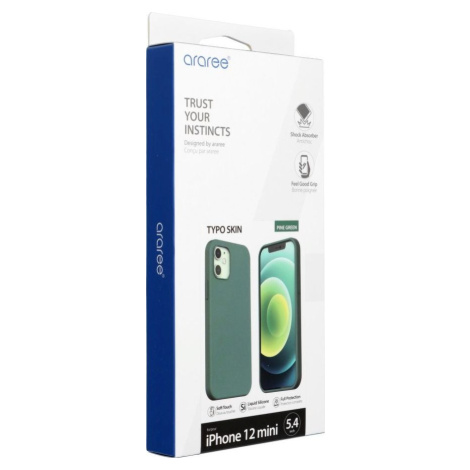 Araree Typoskin Kryt pre iPhone 12 Mini, Zelený
