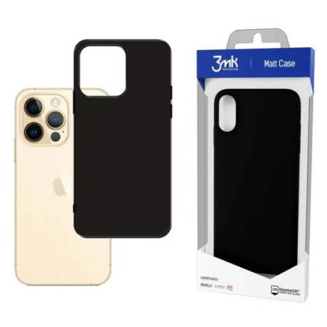 Kryt 3MK Matt Case iPhone 13 Pro black (5903108407151)