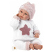 Llorens 63648 NEW BORN - realistická bábika bábätko so zvukmi a mäkkým látkovým telom - 36