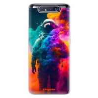Odolné silikónové puzdro iSaprio - Astronaut in Colors - Samsung Galaxy A80