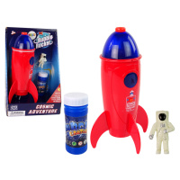 mamido Rocket Astronaut mydlo bublina robiť stroj červená