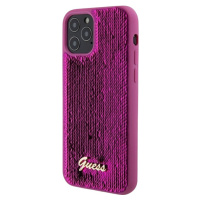 Guess Sequin Script Logo Apple iPhone 12/12 Pro GUHCP12MPSFDGSF Magenta