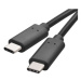 EMOS SM7022BL USB kábel 3.1 C/M - USB 3.1 C/M 1m čierny