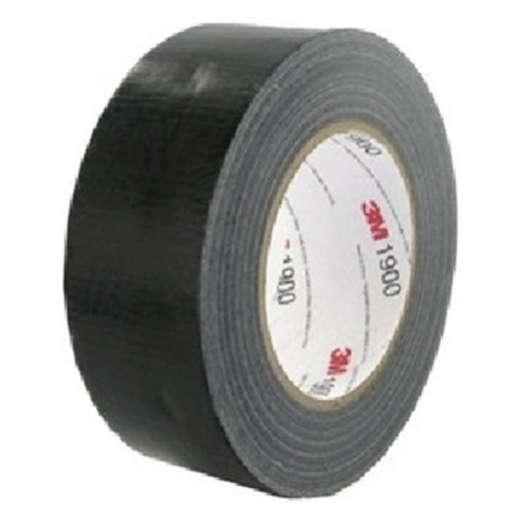 3M 1900 Textilní páska univerzální, 50 mm x 50 m, černá
