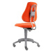 Sconto Rastúca stolička ELEN oranžová/červená