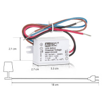 AcTEC Mini LED budič CV 12V, 4W, IP65