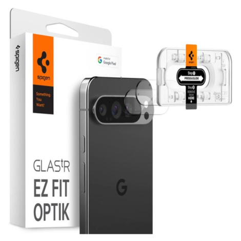 Spigen Glass tR EZ Fit Optik 2 Pack tvrdené sklo na fotoaparát Google Pixel 9 Pre číre