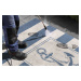 Kusový koberec Twin Supreme 104143 Blue/Cream – na ven i na doma - 200x290 cm NORTHRUGS - Hanse 