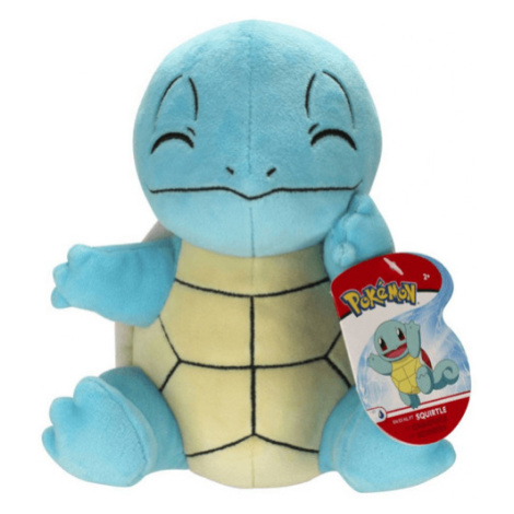 Wicked Cool Toys Pokémon plyšák Squirtle 20 cm (zatvorené oči)