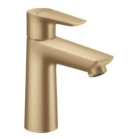 Umývadlová batéria Hansgrohe Talis E bez výpuste kartáčovaný bronz 71712140