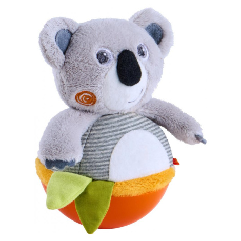 Textilná húpacia hračka pre najmenších Roly-Poly Koala Haba od 6 mesiacov