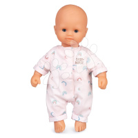 Bábika Natur Baby D'Amour Baby Nurse Smoby mäkké telíčko v pastelových dupačkách 32 cm od 18 mes