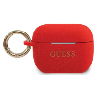 Púzdro Guess GUACAPSILGLRE AirPods Pro cover red Silicone Glitter (GUACAPSILGLRE)