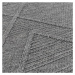 Kusový koberec Patara 4954 Grey – na von aj na doma Rozmery kobercov: 80x150