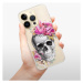 Odolné silikónové puzdro iSaprio - Pretty Skull - iPhone 14 Pro