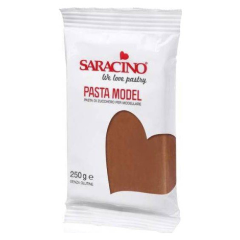 Modelovacia hmota hnedá 250 g DEC036A Saracino - Saracino