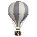 Dadaboom.sk Dekoračný teplovzdušný balón - sivá/béžová - M-33cm x 20cm