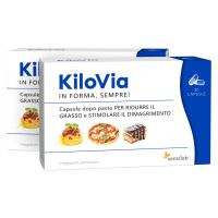 KiloVia 1+1 ZDARMA - kapsuly na chudnutie. Rovnaké porcie, o polovicu menej kalórií! 2x 30 kapsú