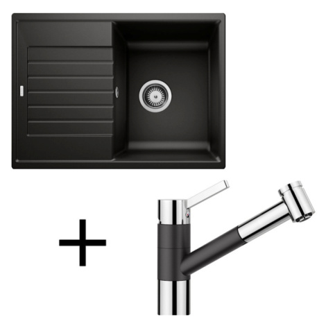 Blanco set Zia 45 S Compact + Tivo-S silgranit biela soft