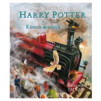 Albatros Harry Potter a Kámen mudrců Ilustrované vydání J. K. Rowlingová CZ verzia