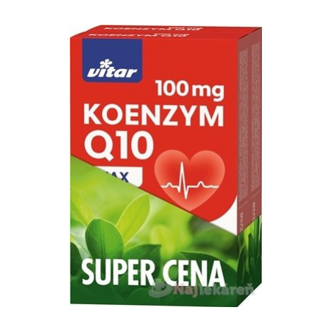 VITAR KOENZYM Q10 MAX 100 mg DUOPACK 2x60 ks