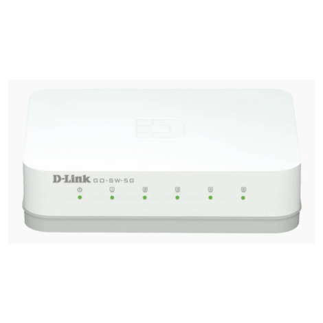 D-Link GO-SW-5G 5-portový 10/100/1000 gigabitový stolový prepínač