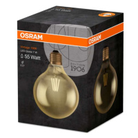 OSRAM VINTAGE 1906 LED CL GLOBE125 FIL GOLD 55 NON-DIM 7W/825 E27