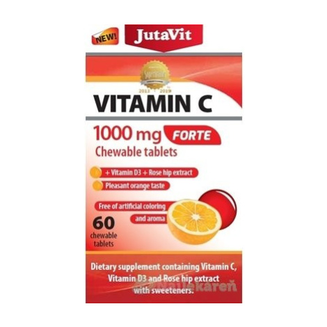 JutaVit Vitamín C 1000 mg FORTE, 60 ks