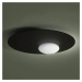 Axolight Kwic stropné LED svietidlo, čierne Ø36 cm