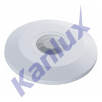 Senzor pohybu PIR 2000VA 360°/8m IP20 biela prisadený ZONA FLAT-W (Kanlux)