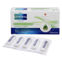GYNTIMA Probiotica FORTE Vaginálne čapíky 10 ks