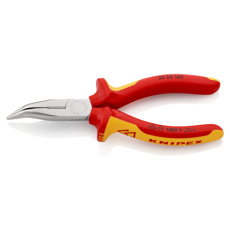 KNIPEX Kliešte pologuľaté s britmi 2526160