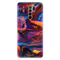 Odolné silikónové puzdro iSaprio - Abstract Paint 02 - Xiaomi Redmi 9