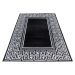 Kusový koberec Parma 9340 black - 80x300 cm Ayyildiz koberce