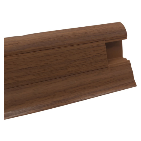 DOPRODEJ: Soklová podlahová lišta SLK50 W174 Doussie, 2500x50x25 mm, hnědá, Döllken
