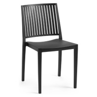 Jedálenská stolička BARS Čierna,Jedálenská stolička BARS Čierna