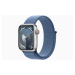 Apple Watch S9 Cell/41mm/Silver/Šport Band/Winter Blue